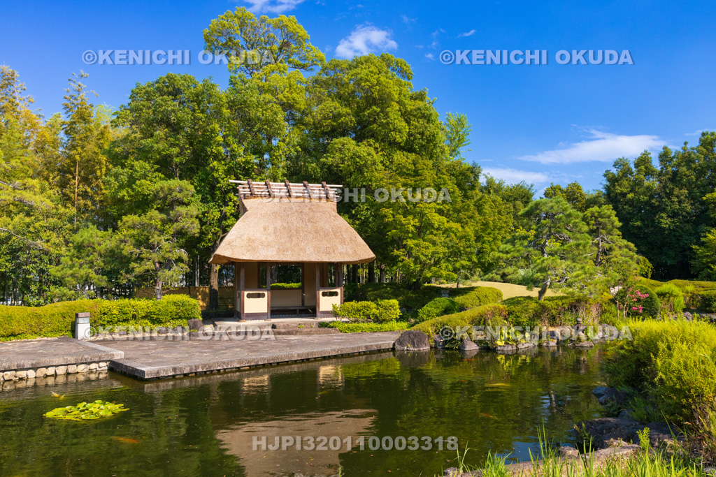 愛知県　丈山苑　東庭（回遊式池泉庭園）