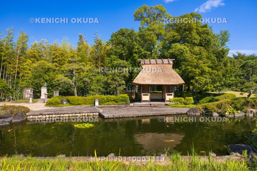 愛知県　丈山苑　東庭（回遊式池泉庭園）
