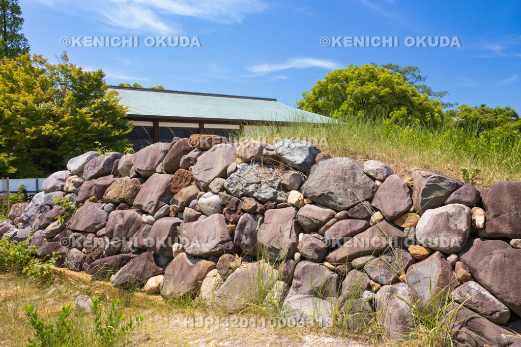 愛知県 清洲城 復元石垣(野面積み)
