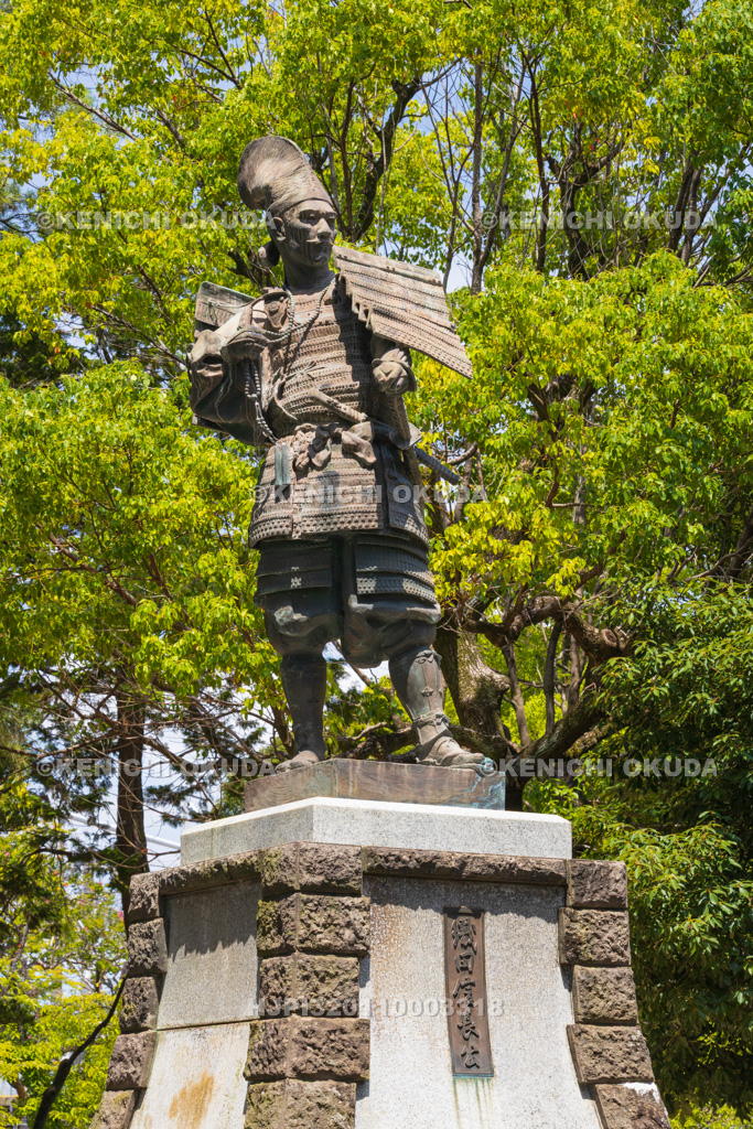 愛知県　清洲公園　織田信長公像