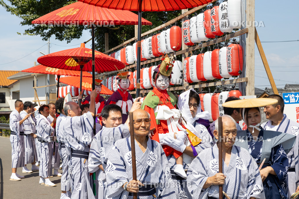 愛知県 須成祭 宵祭 天王参り