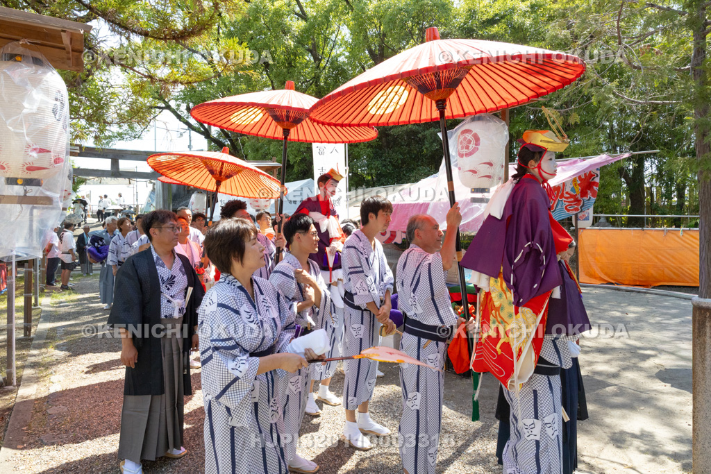 愛知県 須成祭 宵祭 天王参り
