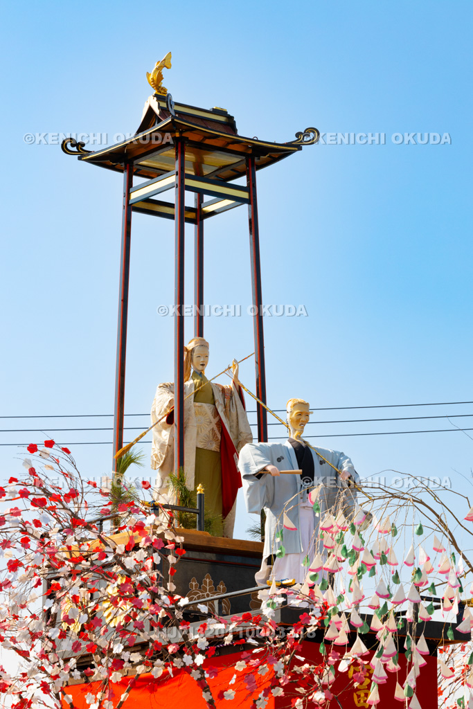 愛知県 須成祭 朝祭 祭船