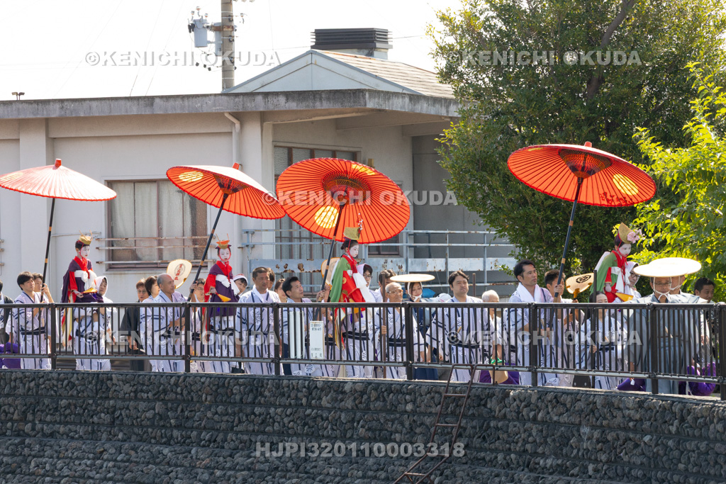 愛知県 須成祭 朝祭 役者出発
