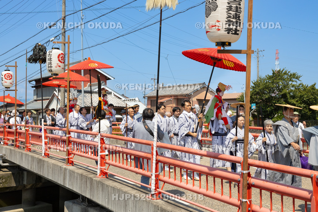 愛知県 須成祭 朝祭 役者神社へ