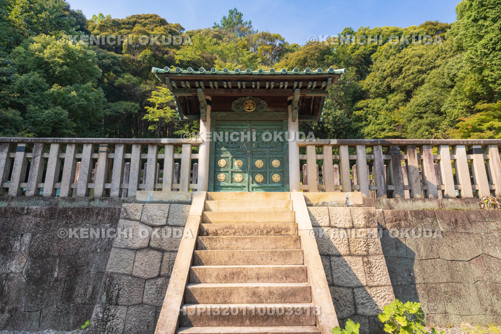 愛知県 定光寺 源敬公廟(徳川義直公廟所)