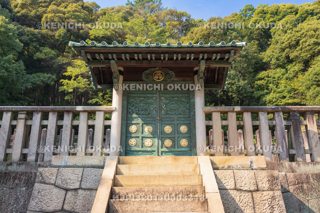 愛知県 定光寺 源敬公廟(徳川義直公廟所)