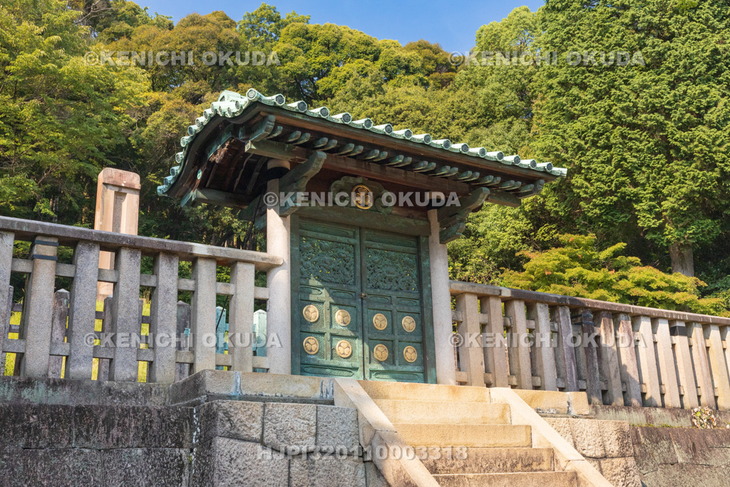 愛知県　定光寺　源敬公廟（徳川義直公廟所）