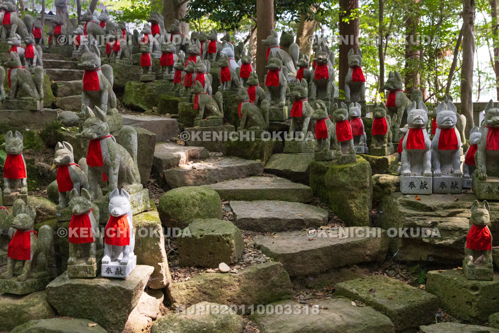 愛知県 妙厳寺(豊川稲荷) 霊狐塚