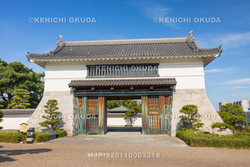 愛知県　岡崎城　大手門