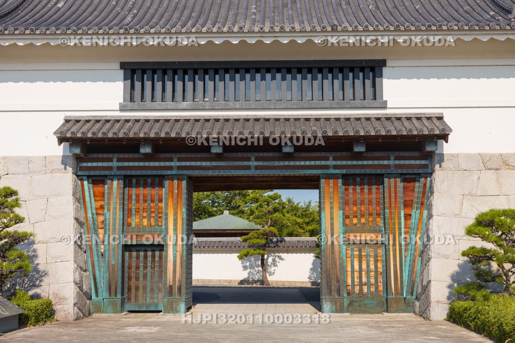 愛知県　岡崎城　大手門
