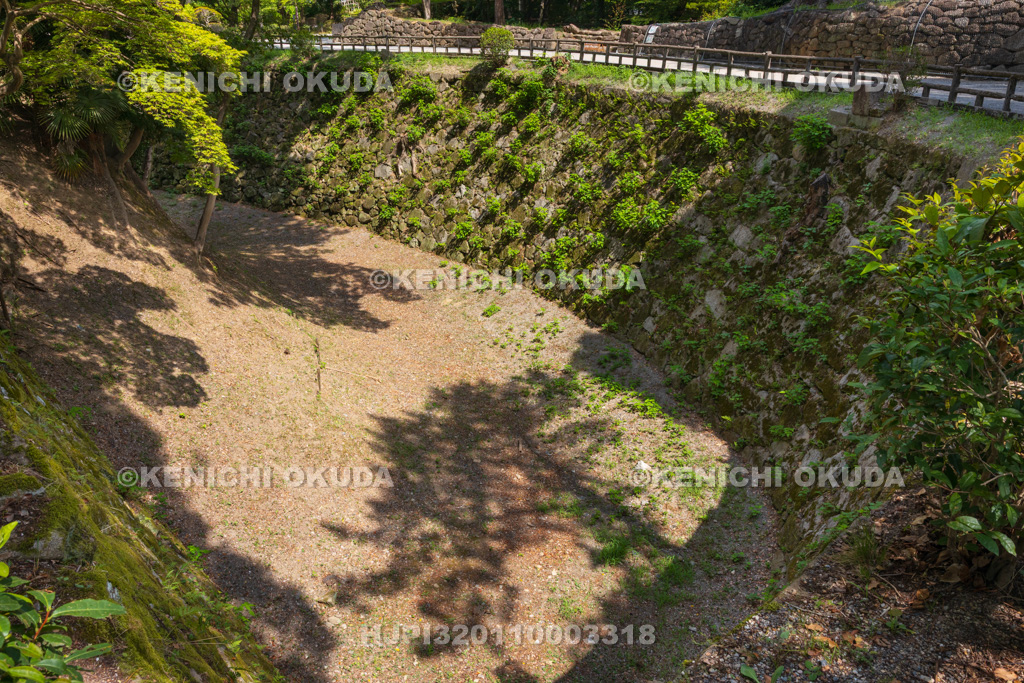 愛知県　岡崎城　清海堀跡