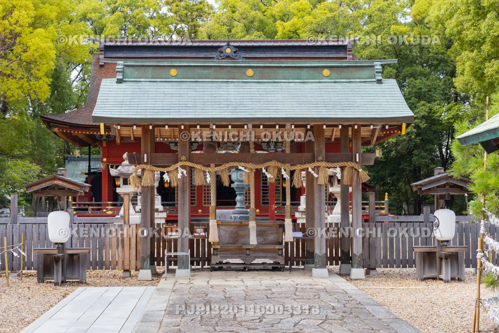 愛知県 伊賀八幡宮 拝殿