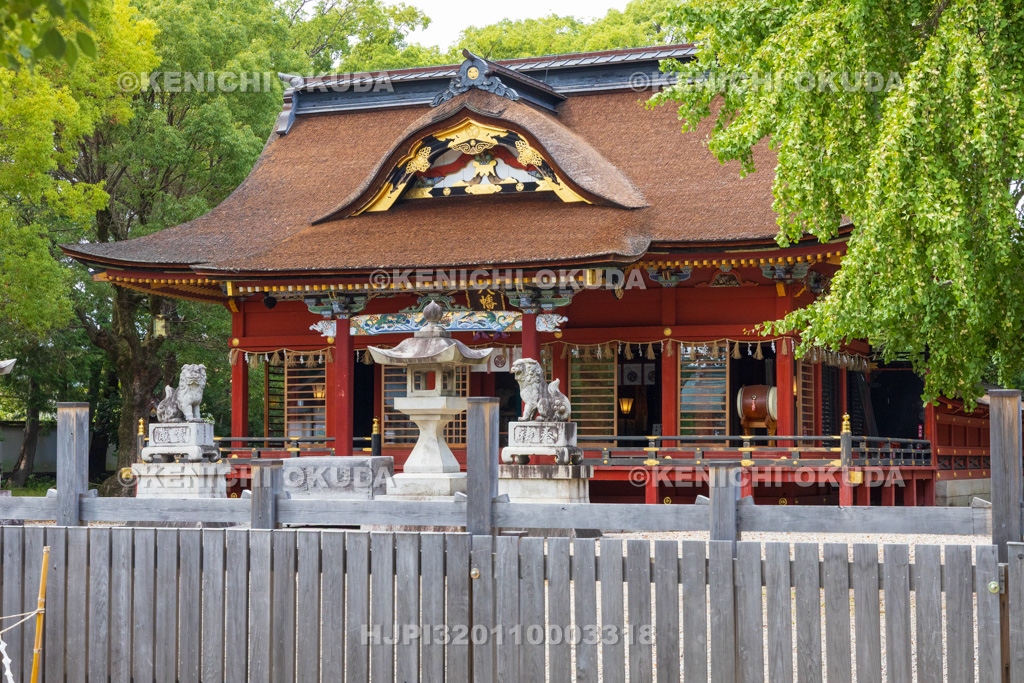 愛知県 伊賀八幡宮 拝殿