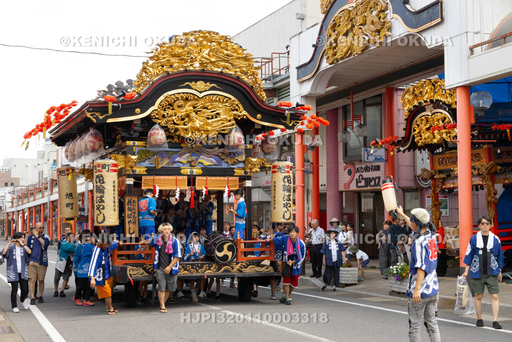 秋田県 花輪ばやし 屋台(旭町)