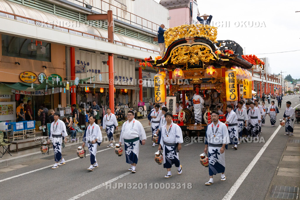 秋田県 花輪ばやし 御旅所詰 屋台発(大町)