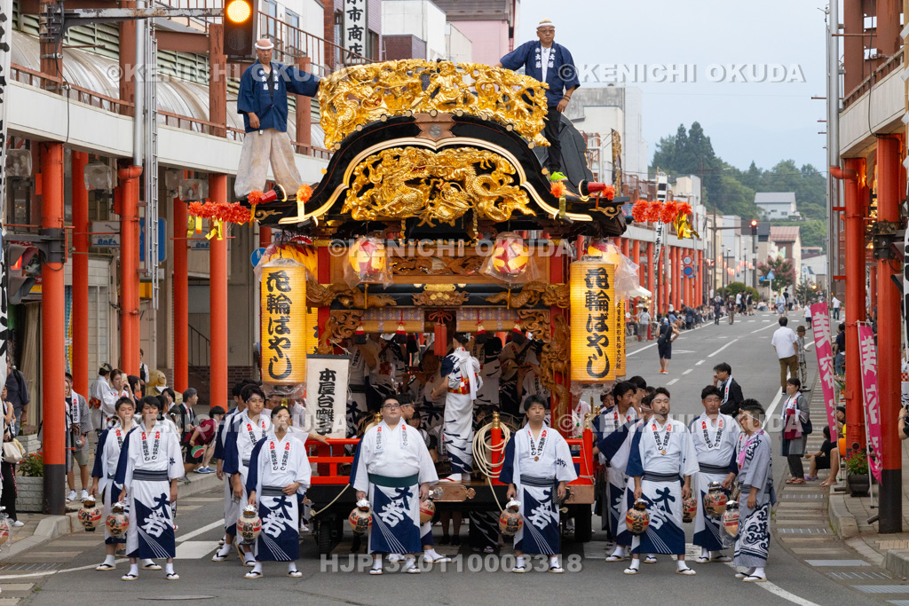 秋田県 花輪ばやし 御旅所詰(大町)