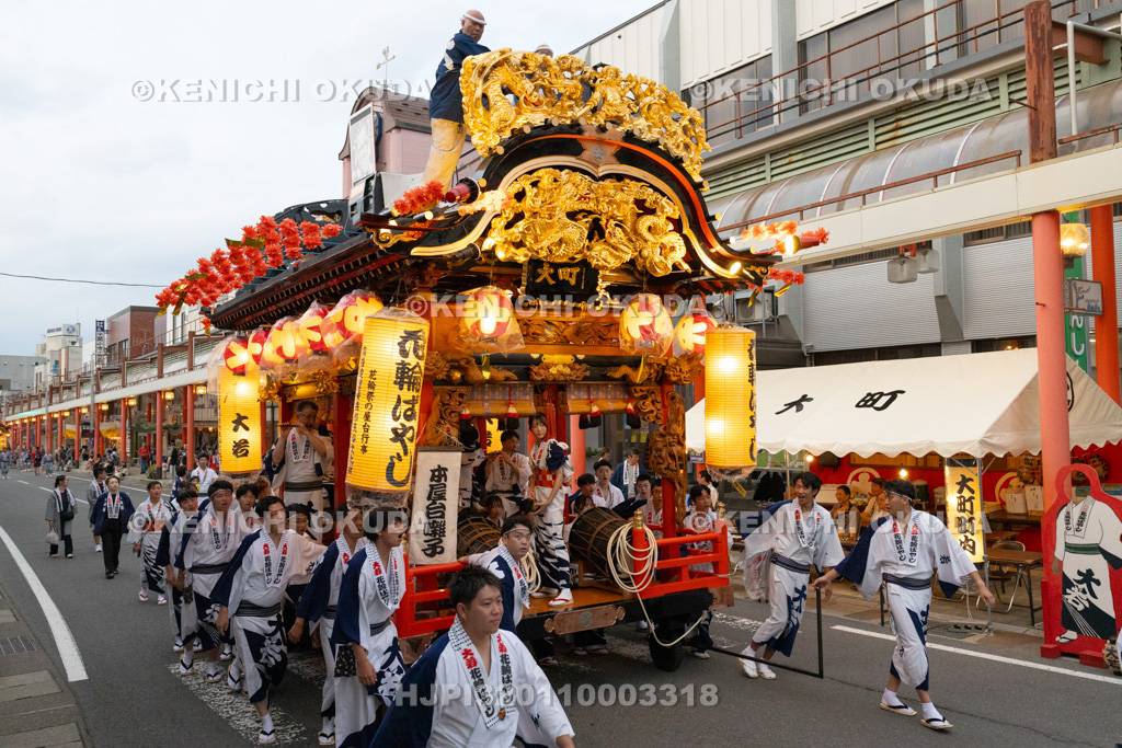 秋田県 花輪ばやし 御旅所詰(大町)