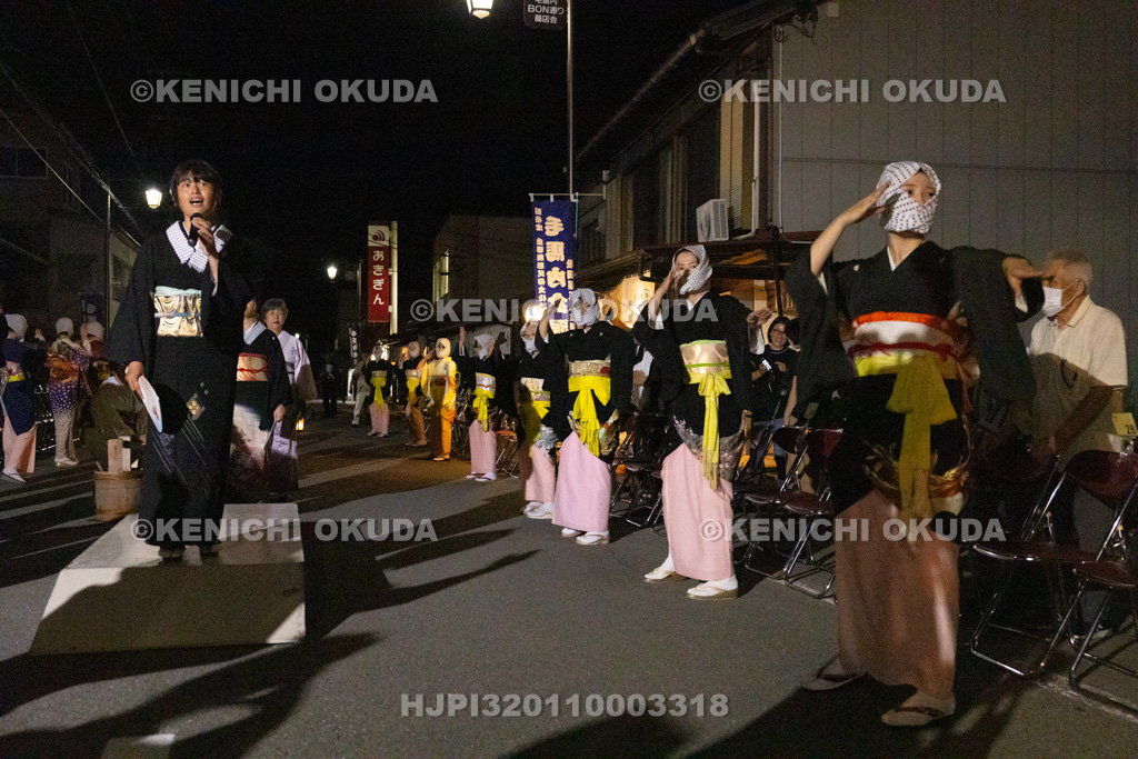秋田県 毛馬内盆踊り 甚句踊り