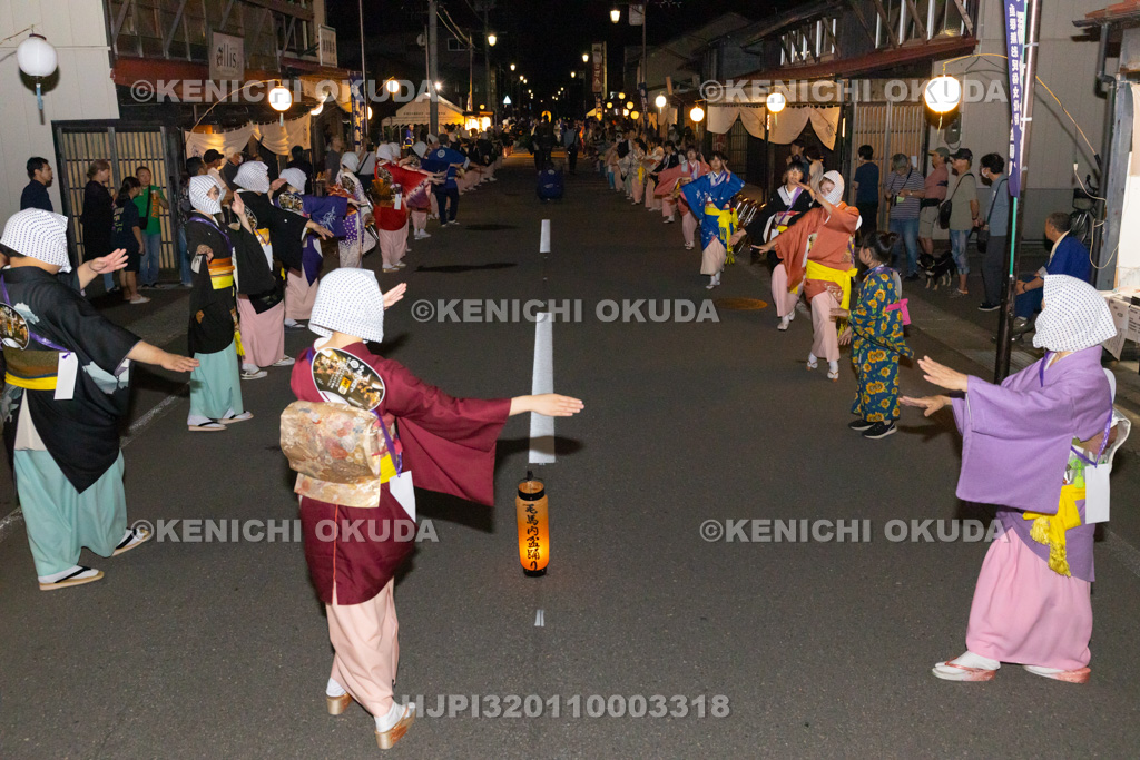 秋田県 毛馬内盆踊り 毛馬内じょんから踊り