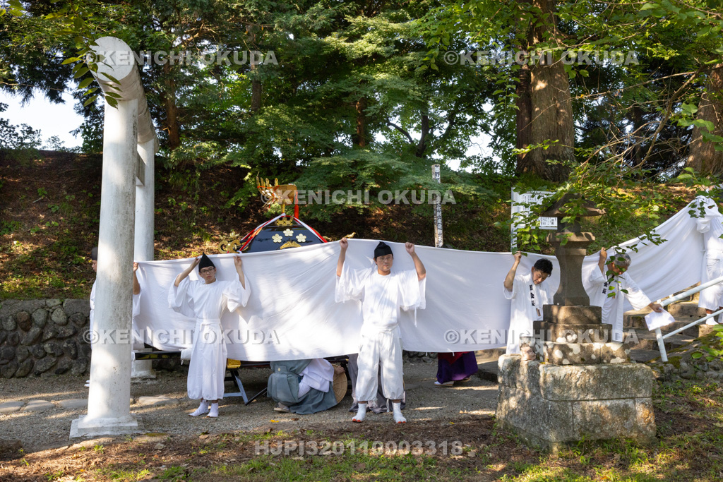 山形県 新庄まつり(本まつり) 天満宮例大祭 御霊遷しの儀