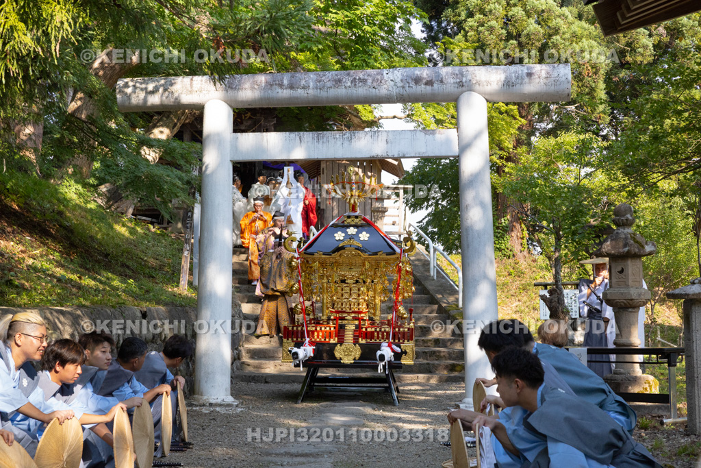 山形県 新庄まつり(本まつり) 天満宮例大祭 退下
