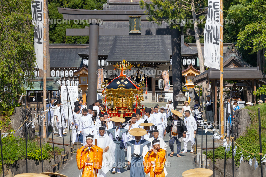 山形県 新庄まつり(本まつり) 神輿渡御行列 神輿