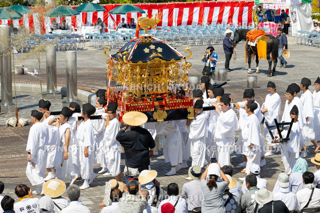 山形県 新庄まつり(本まつり) 神輿 アビエス着輿