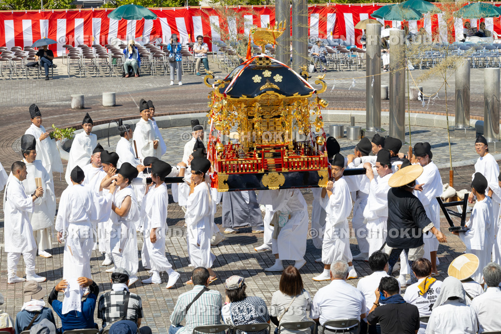山形県 新庄まつり(本まつり) 神輿 アビエス着輿