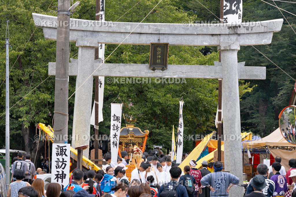 山形県　おばなざわ花笠まつり　まつり行列