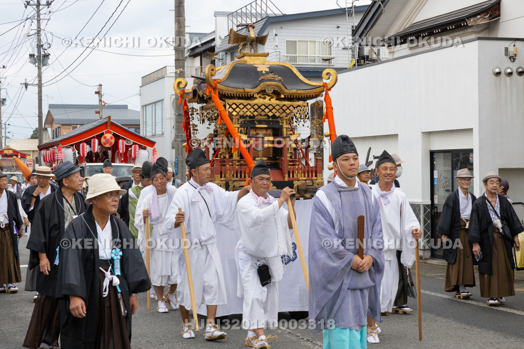 山形県　おばなざわ花笠まつり　まつり行列