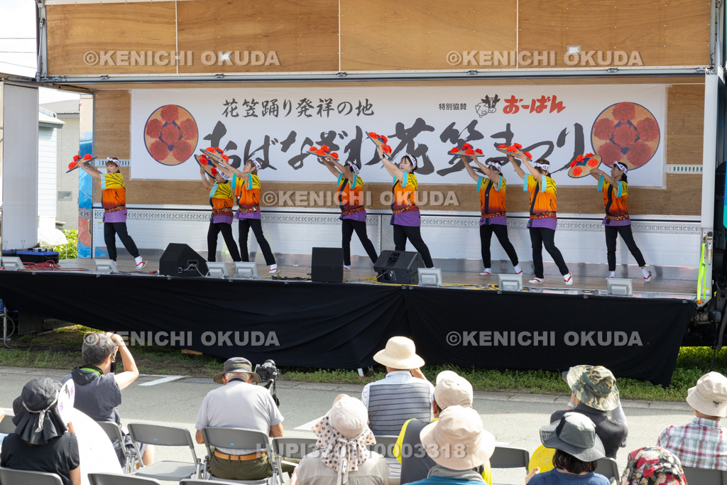 山形県　おばなざわ花笠まつり　花笠踊りコンテスト