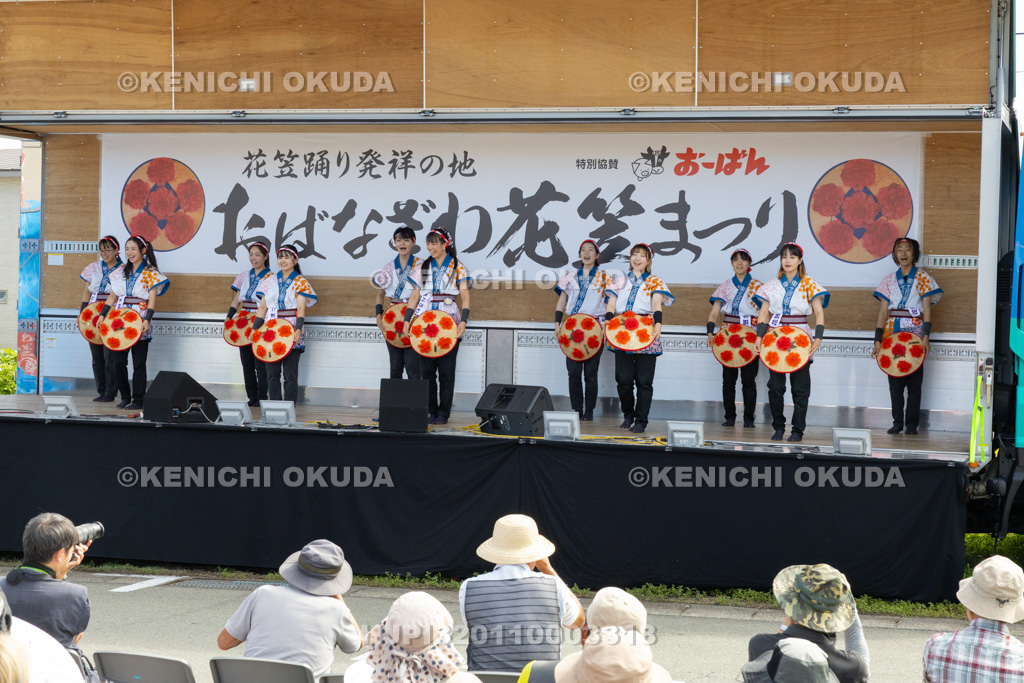 山形県　おばなざわ花笠まつり　花笠踊りコンテスト