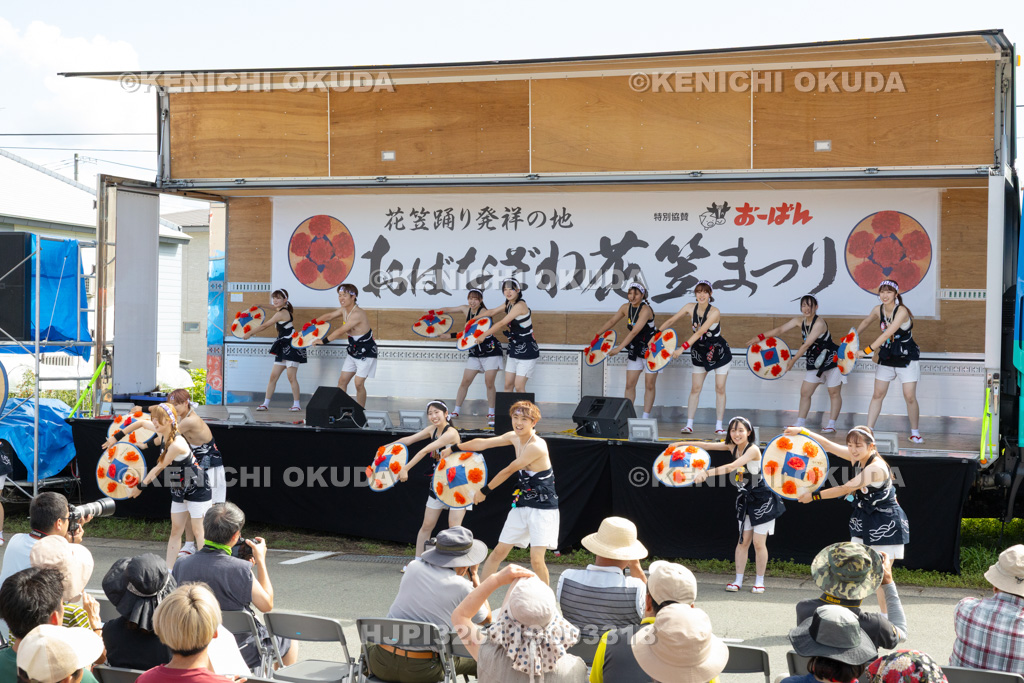 山形県　おばなざわ花笠まつり　花笠踊りコンテスト