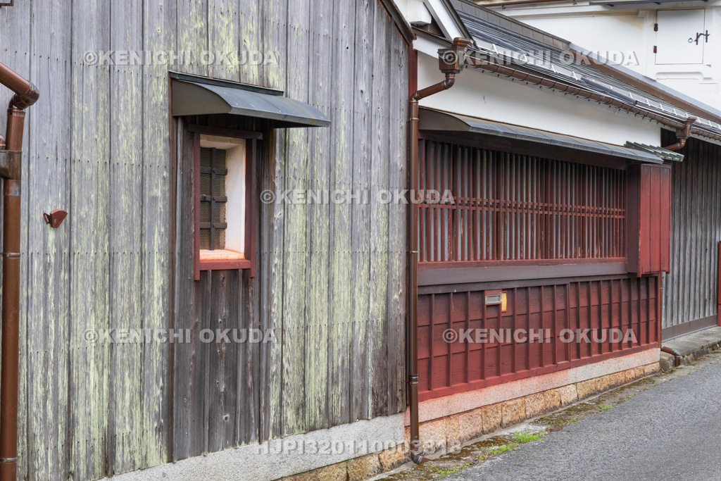 滋賀県 日野町 清水町の町並み