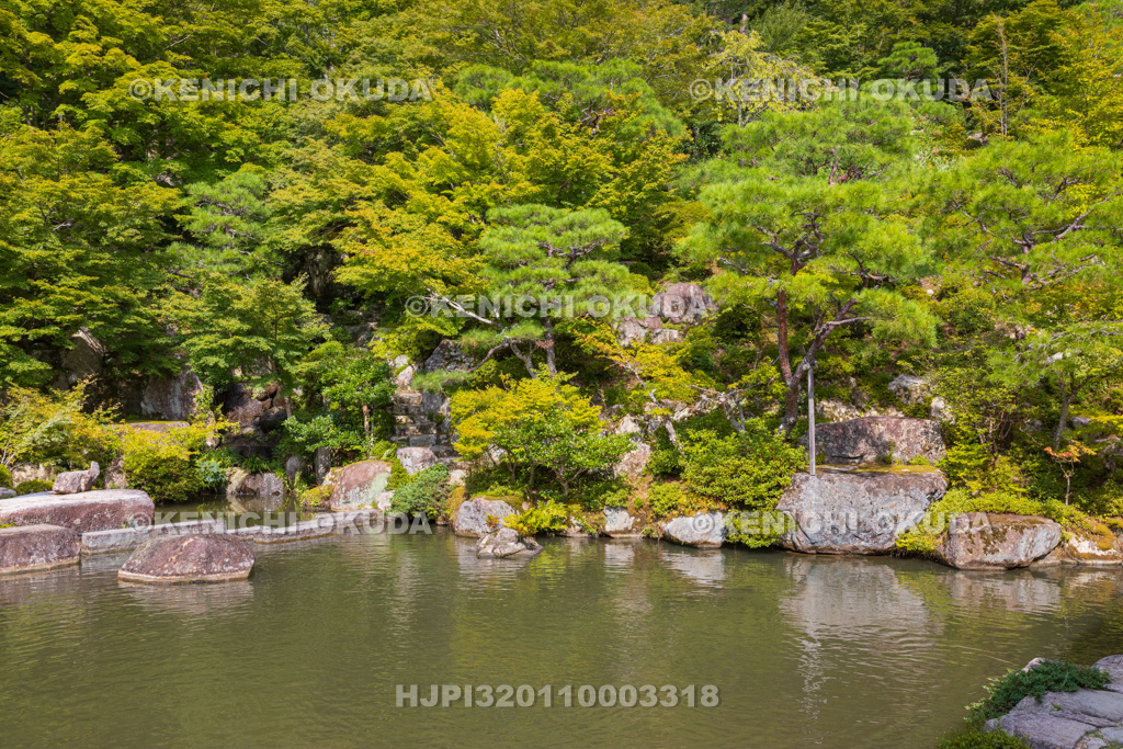 滋賀県 湖東三山 百済寺 本坊庭園