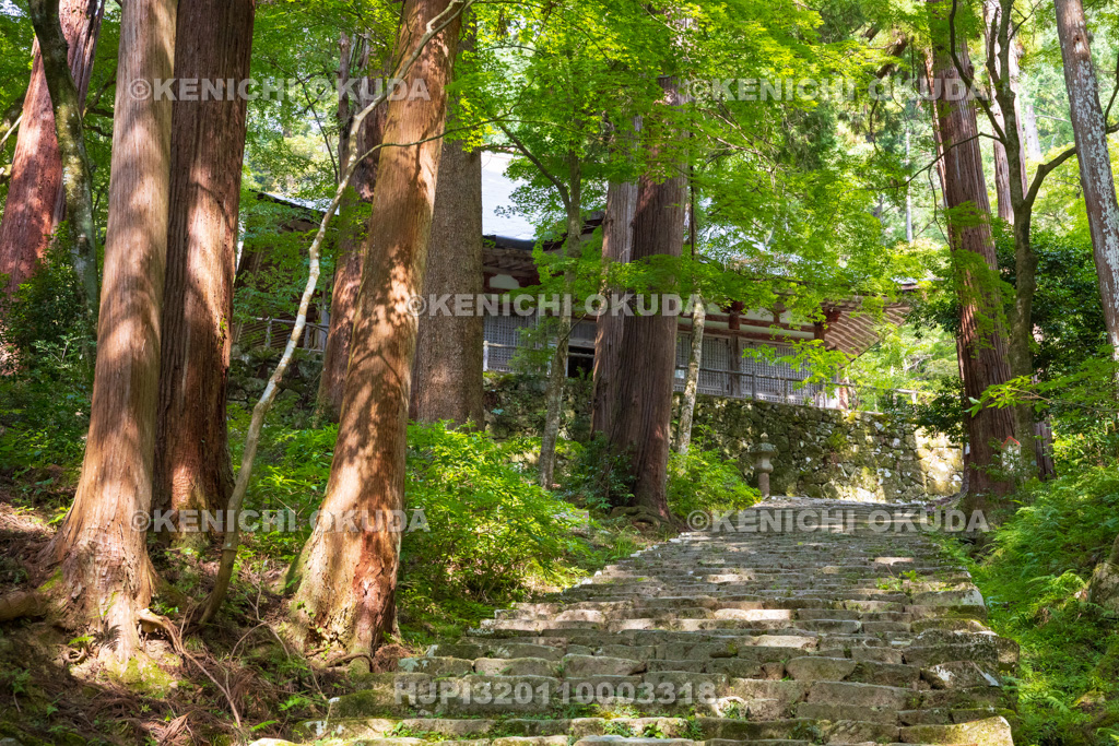 滋賀県 湖東三山 百済寺 本堂
