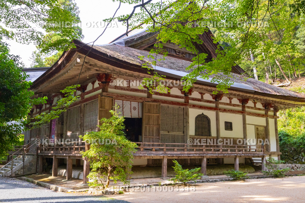 滋賀県 湖東三山 百済寺 本堂