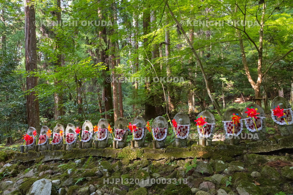 滋賀県　湖東三山　金剛輪寺　千体地蔵