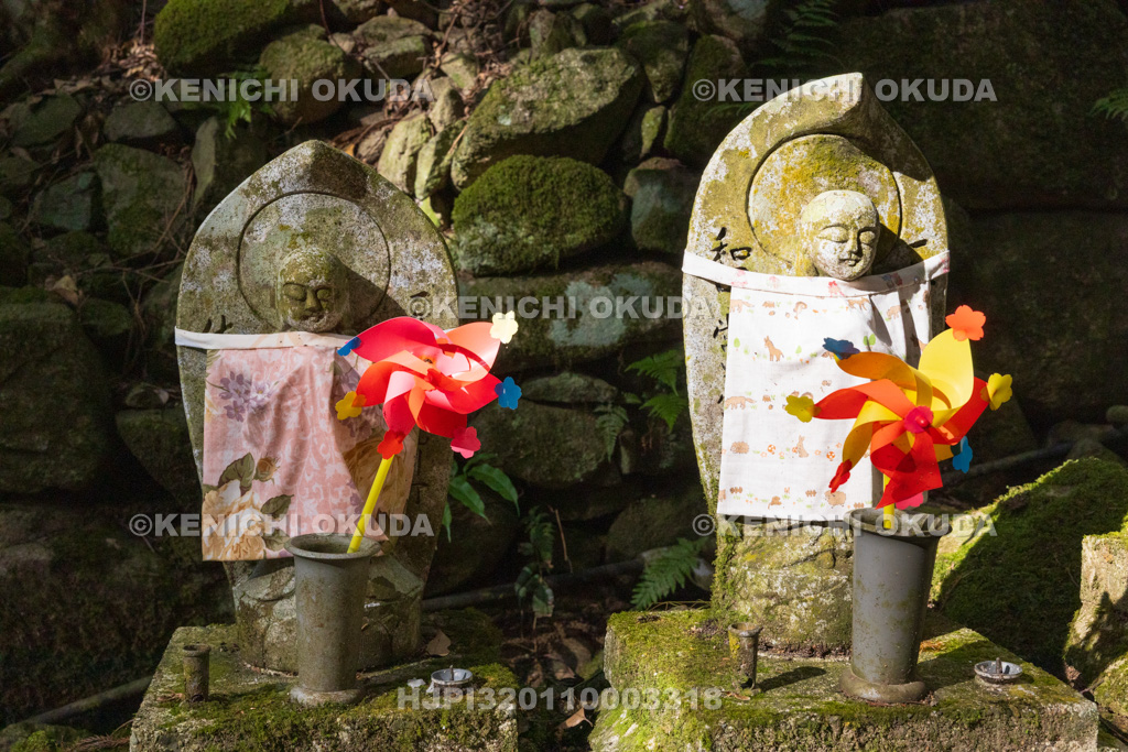 滋賀県　湖東三山　金剛輪寺　千体地蔵