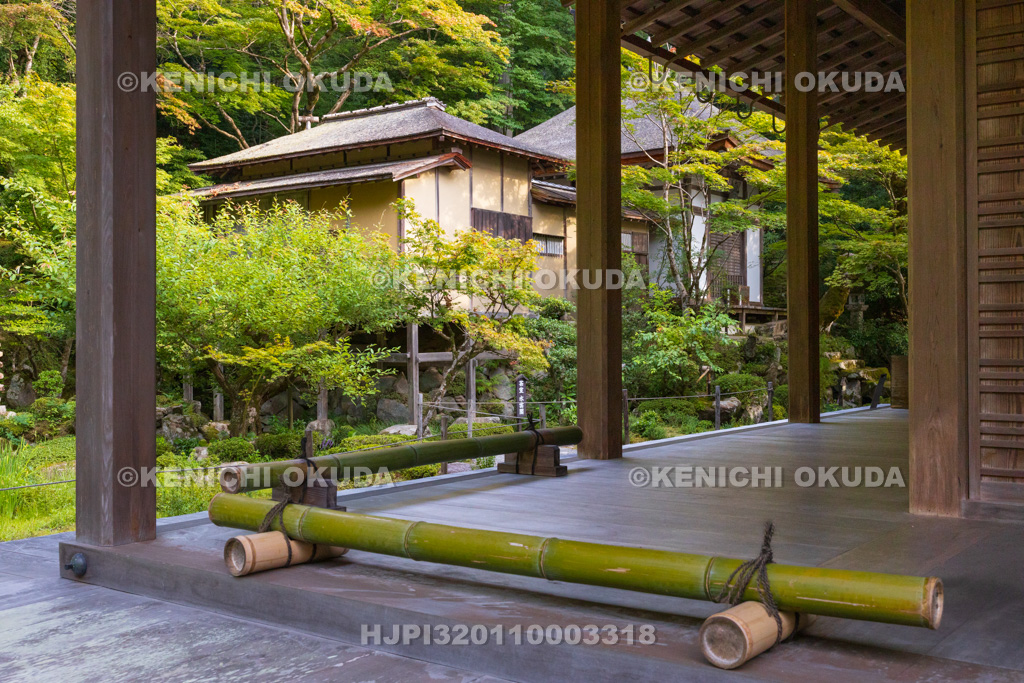 滋賀県　湖東三山　金剛輪寺　名勝庭園　茶室水雲閣