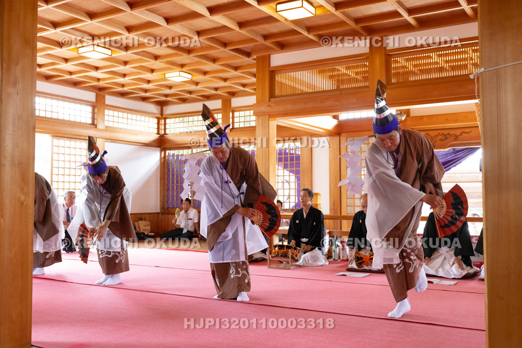兵庫県 亀岡八幡神社 秋季大祭 阿万の風流大踊小踊