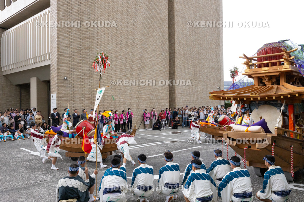長崎県 長崎くんち 庭先回り 大漁万祝恵美須船(賑町)