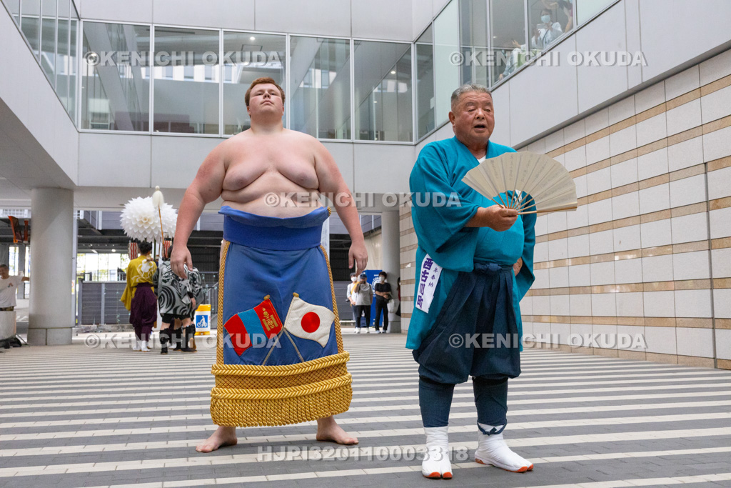 長崎県 長崎くんち 庭先回り 櫓太鼓(西古川町)