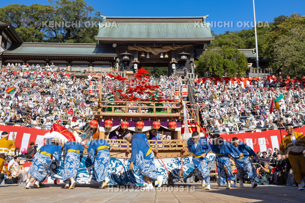 長崎県 長崎くんち 川船(榎津町)