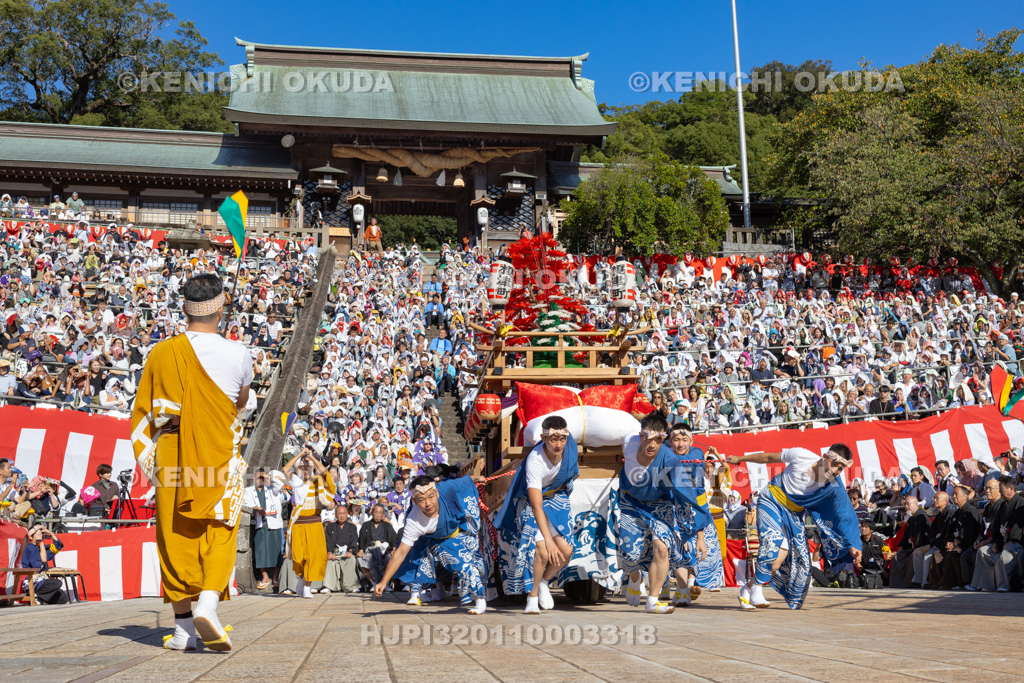 長崎県　長崎くんち　川船（榎津町）
