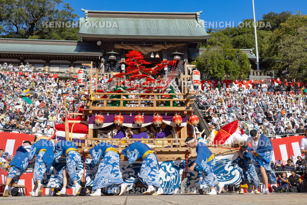 長崎県 長崎くんち 川船(榎津町)