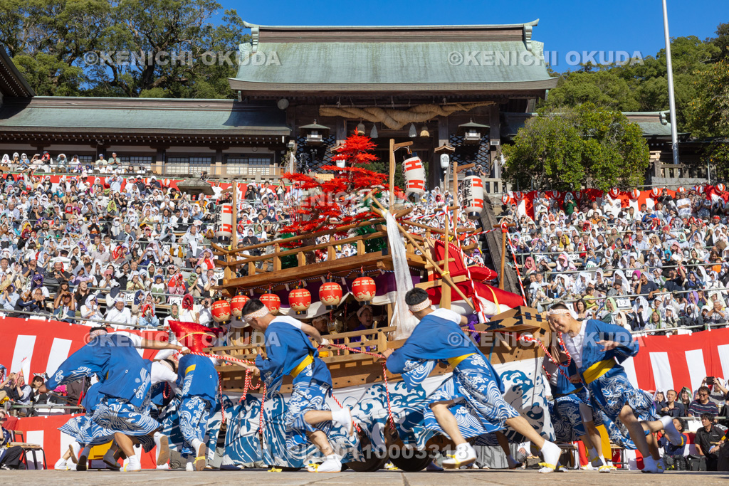 長崎県 長崎くんち 川船(榎津町)