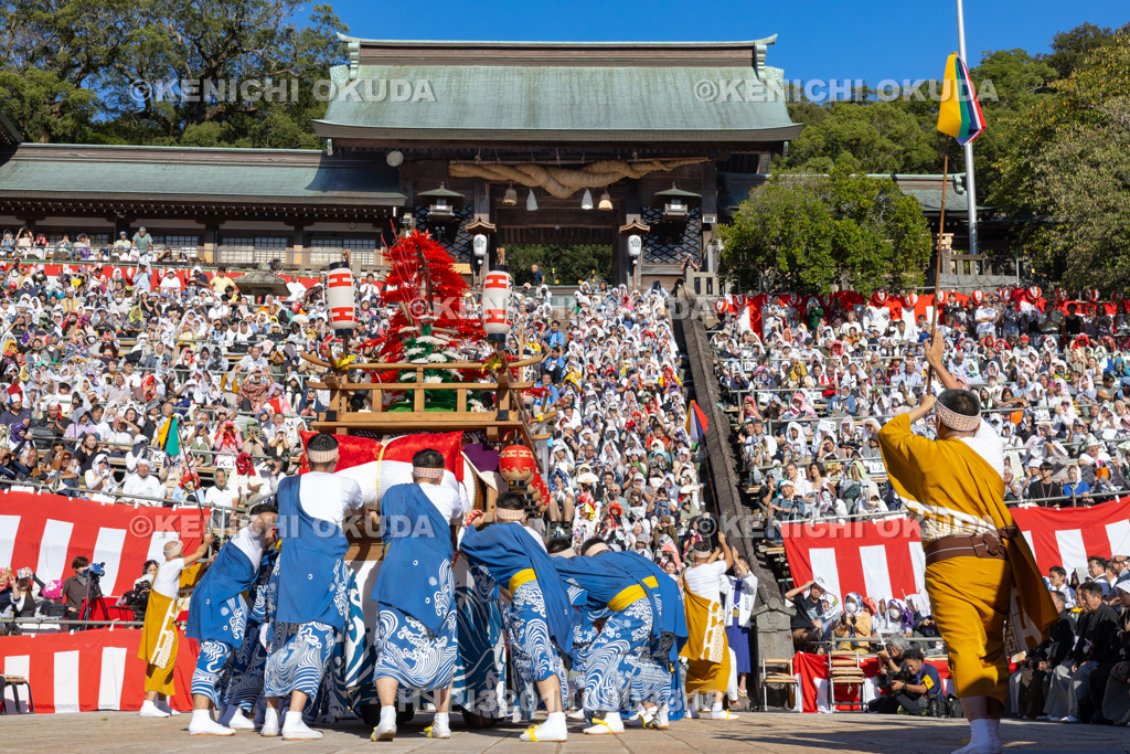 長崎県 長崎くんち 川船(榎津町)