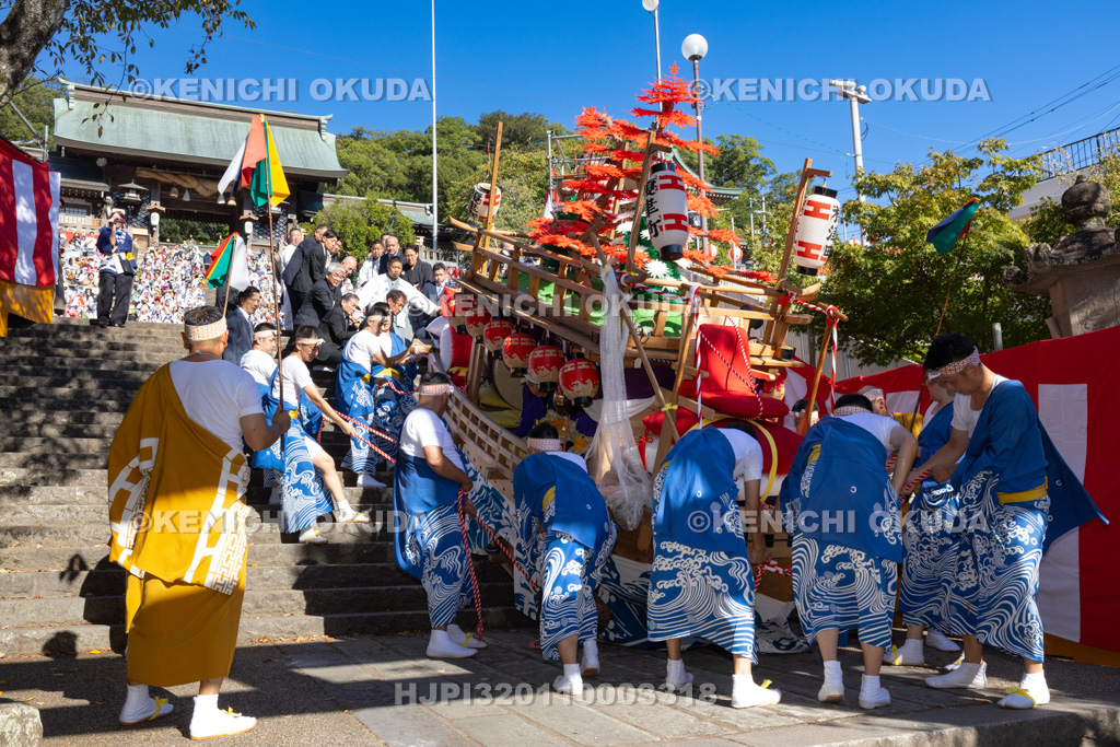 長崎県 長崎くんち 川船(榎津町)